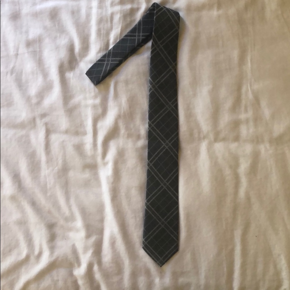 Green Plaid Tie